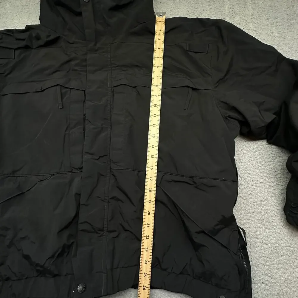 5.11 Tactical 48017 Waterproof Jacket Shell Only Full Zip All Weather Parka